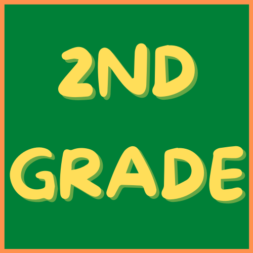 Block Letters reading "2nd Grade."
