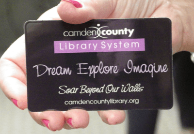 Camden County Library Card Photo